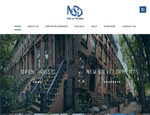 Tablet Screenshot of nsdny.com